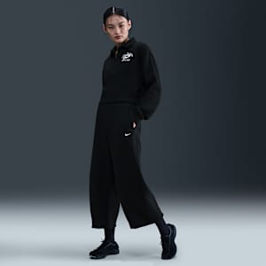 【5足】NIKE NBA ハイソックス 黒 Lサイズ 新品未開封 DRI-FIT Nike Sportswear Phoenix Fleece Women's Loose Mid-Rise Barrel Pants
